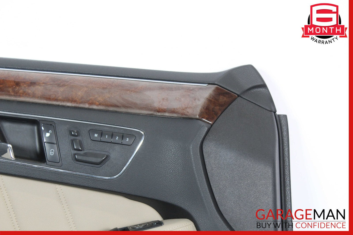 10-13 Mercedes W212 E350 E550 Front Left Driver Side Interior Door Panel OEM