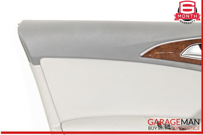12-18 Audi A6 S6 Front Left Driver Side Interior Door Panel OEM