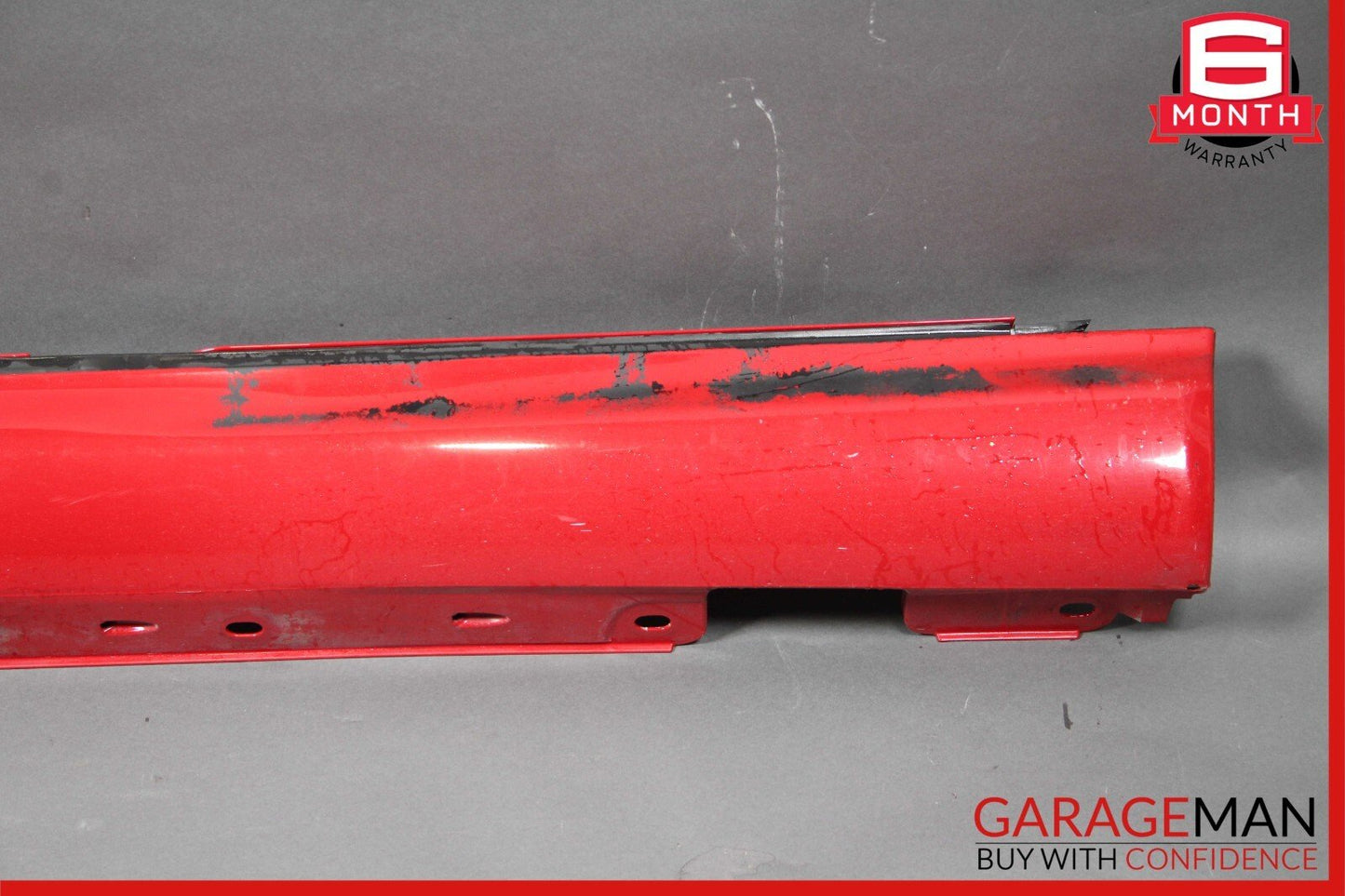 01-07 Mercedes W203 C230 C32 AMG Sport Sedan Left Side Skirt Rocker Panel Red