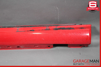 01-07 Mercedes W203 C230 C32 AMG Sport Sedan Left Side Skirt Rocker Panel Red