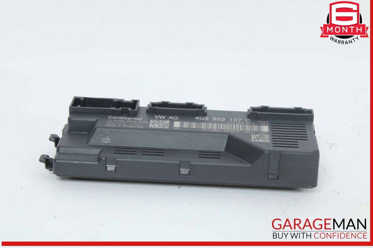 12-18 Audi S6 A7 Tailgate Liftgate Trunk Lid Control Module Unit 4G5959107C OEM