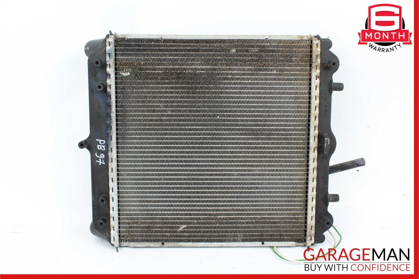 97-04 Porsche Boxster 986 Engine Cooling Radiator Fan Motor Shroud Assy