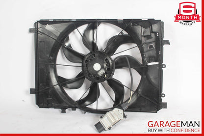 12-20 Mercedes W117 CLA250 SLK250 Engine Radiator Cooling Fan Motor Shroud Assy