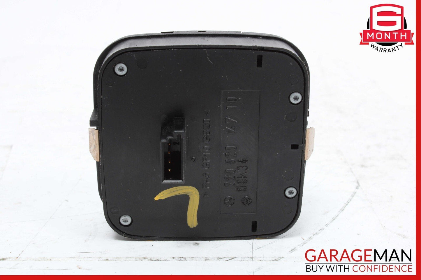 00-06 Mercedes W220 S500 S600 S55 Seat Massage Switch Front Left Or Right OEM