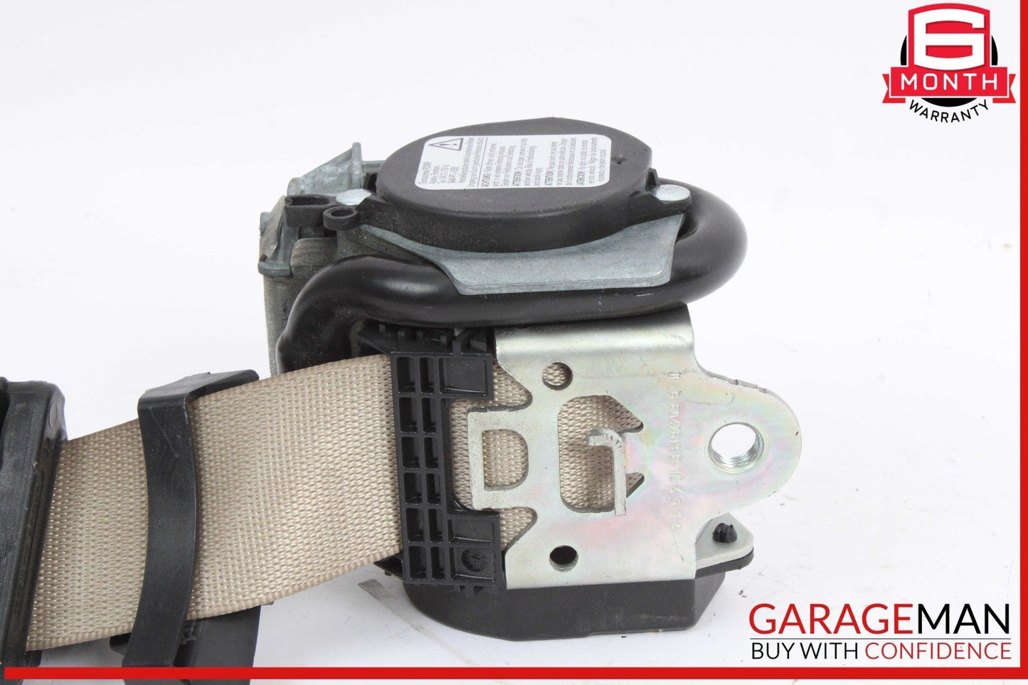 10-13 Mercedes W207 E350 E550 Coupe Rear Right Side Seatbelt Seat Belt Beige