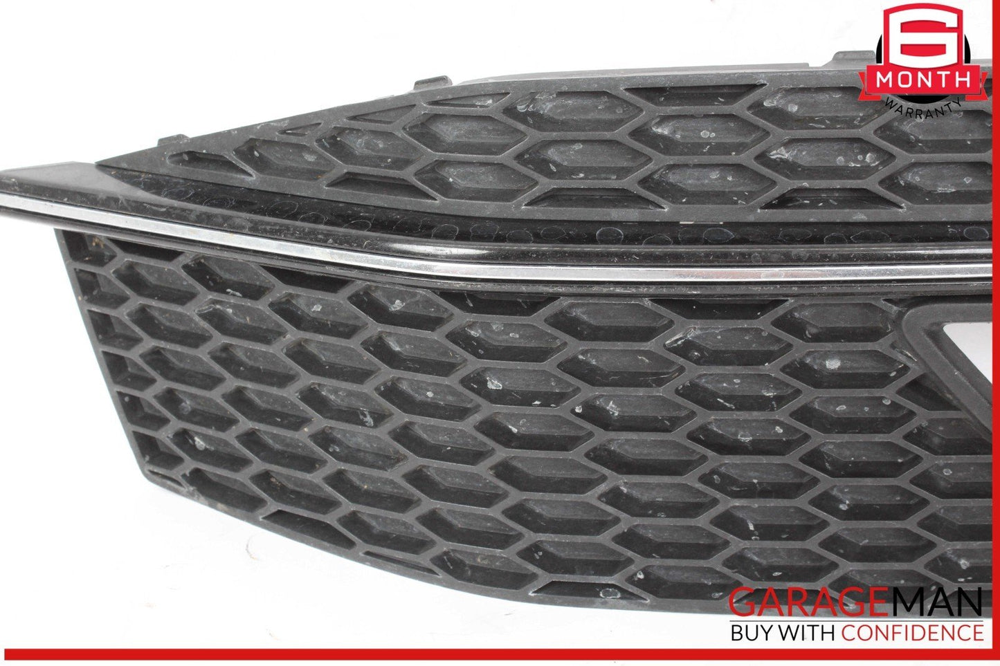 13-16 Audi A4 Front Right Passenger Side Bumper Fog Light Grille Trim Bezel OEM