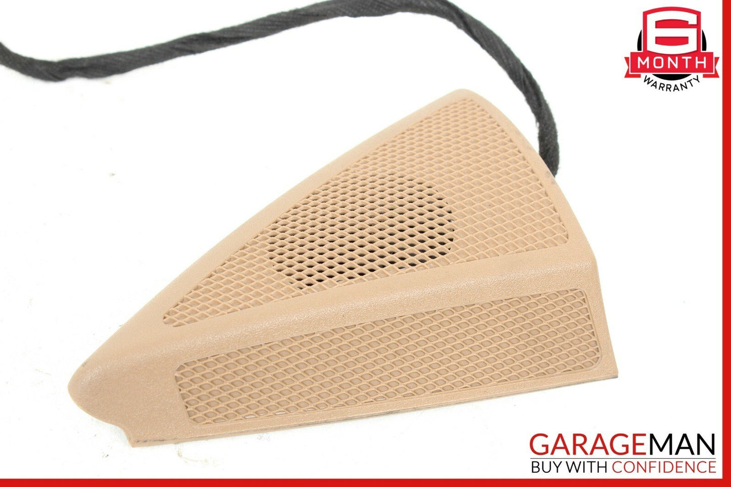 03-09 Mercedes W211 E350 Front Left Driver Side Tweeter Speaker Cover Brown OEM