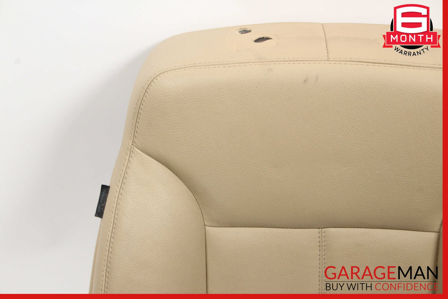 07-12 Mercedes X164 GL450 Front Right Passenger Top Upper Seat Cushion Brown OEM