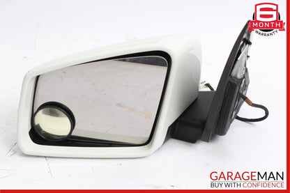 10-11 Mercedes W204 C300 C350 Front Left Driver Side Rear View Door Mirror White