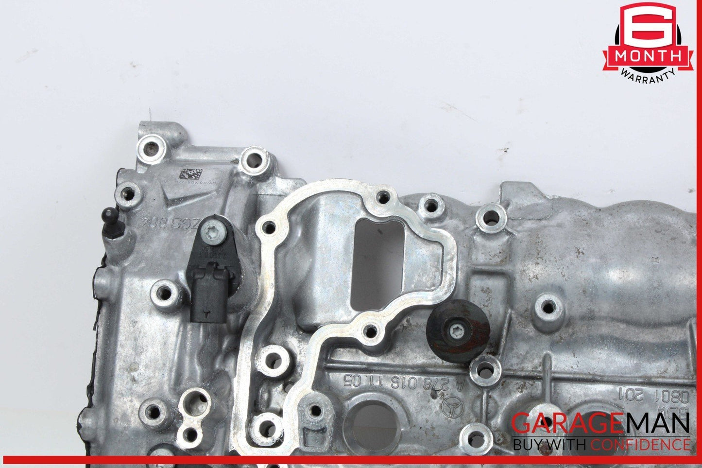 11-20 Mercedes X166 GL450 GL550 S550 Left Side Engine Cylinder Head Valve Cover