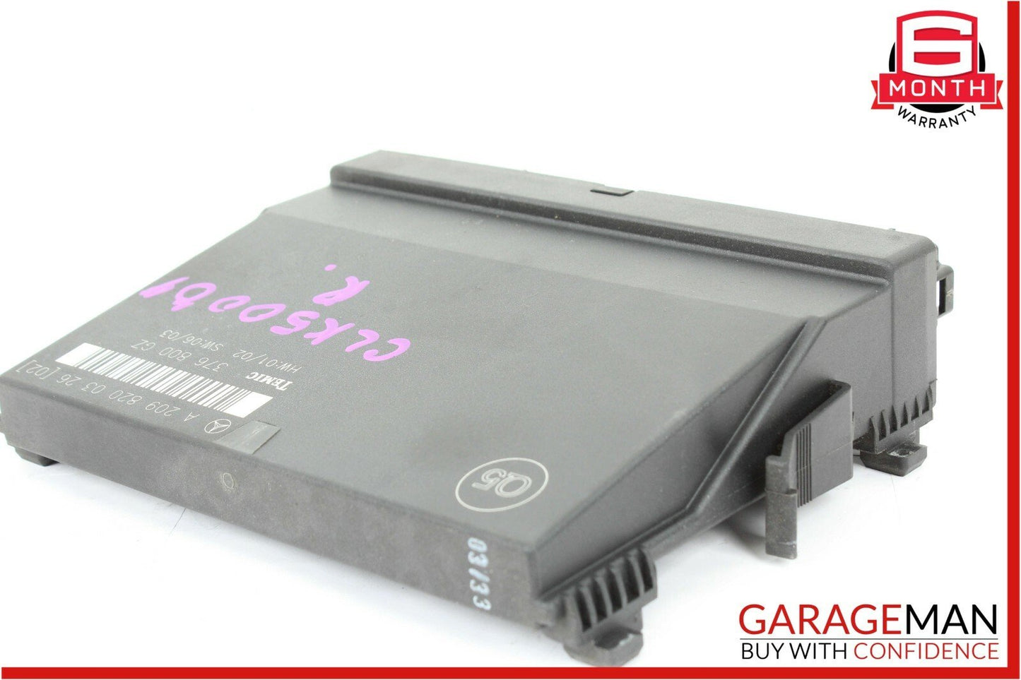 03-09 Mercedes W209 CLK500 CLK55 AMG Rear Temic Control Module 2098200326 OEM