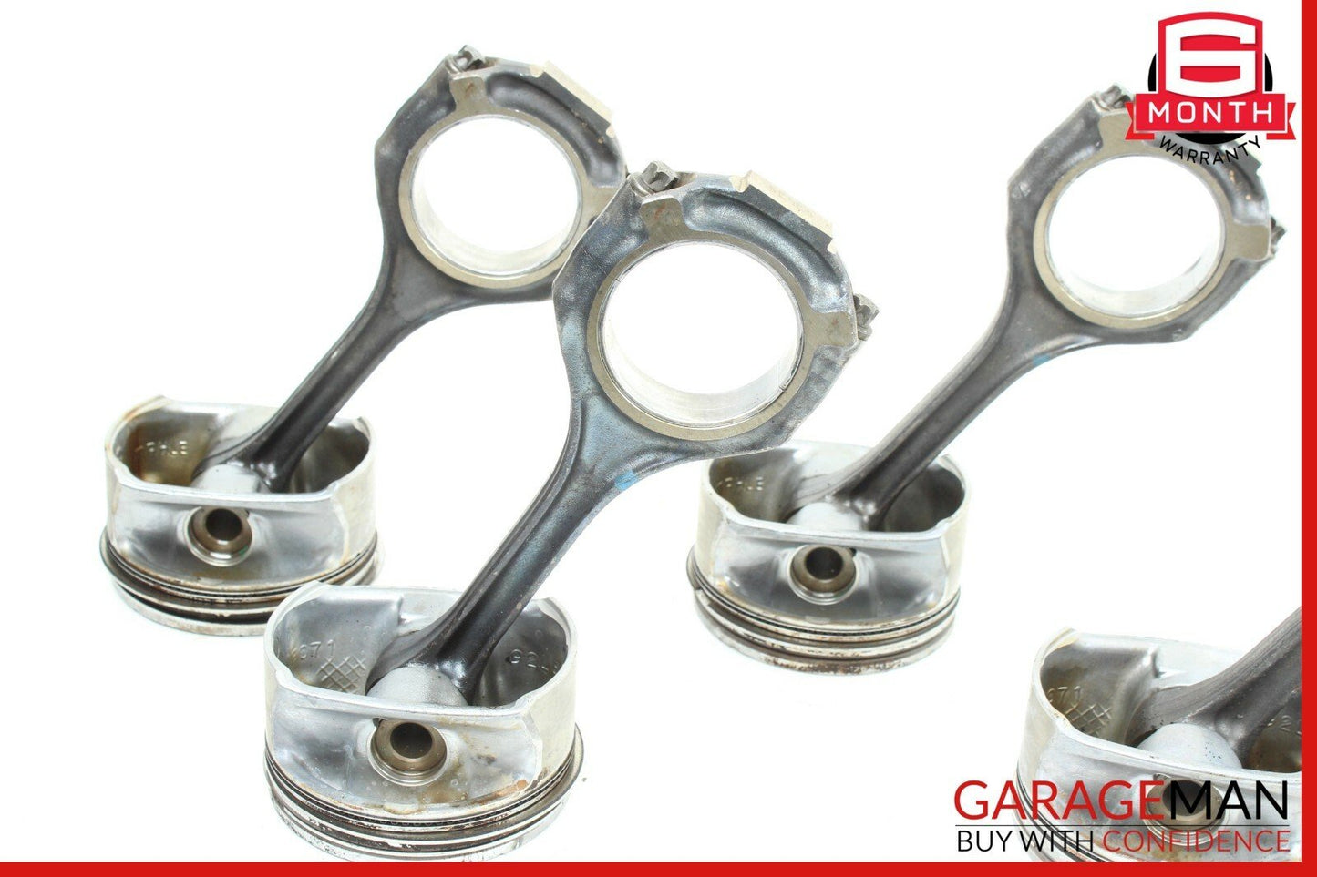 06-12 Mercedes W251 R350 Engine Motor Piston Connecting Rod Set of 6 ÐÐÐ