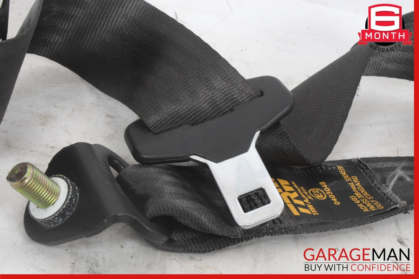 03-08 Maserati Quattroporte M139 Rear Center Seatbelt Seat Belt Retractor OEM