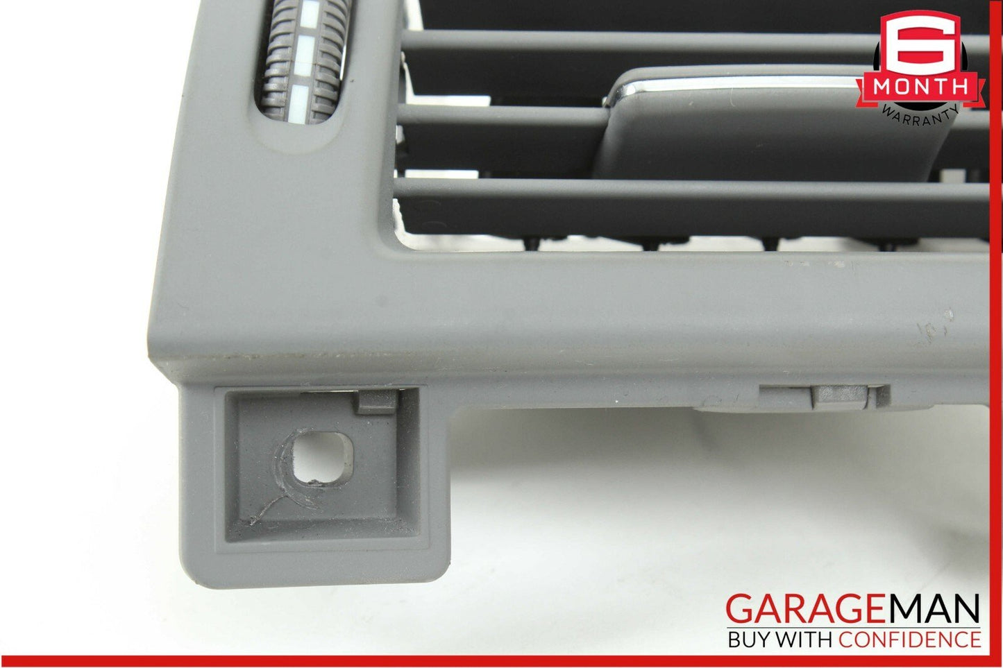 07-13 Mercedes W221 S550 CL600 Front Right Side Dash AC A/C Air Vent Trim Grey