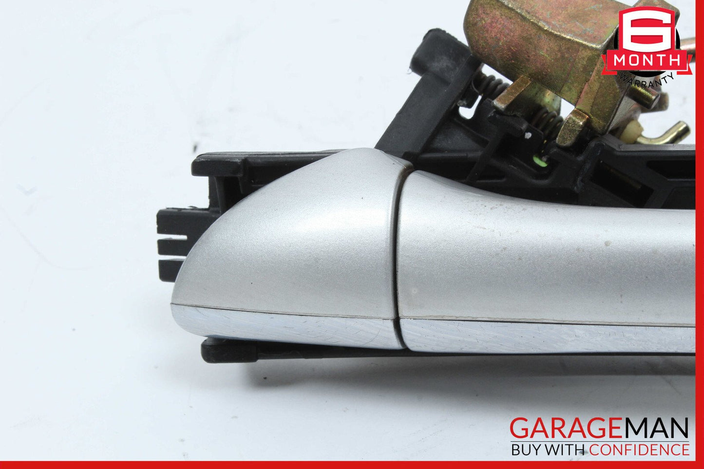 00-06 Mercedes W220 S500 Rear Left Side Exterior Door Handle Silver OEM