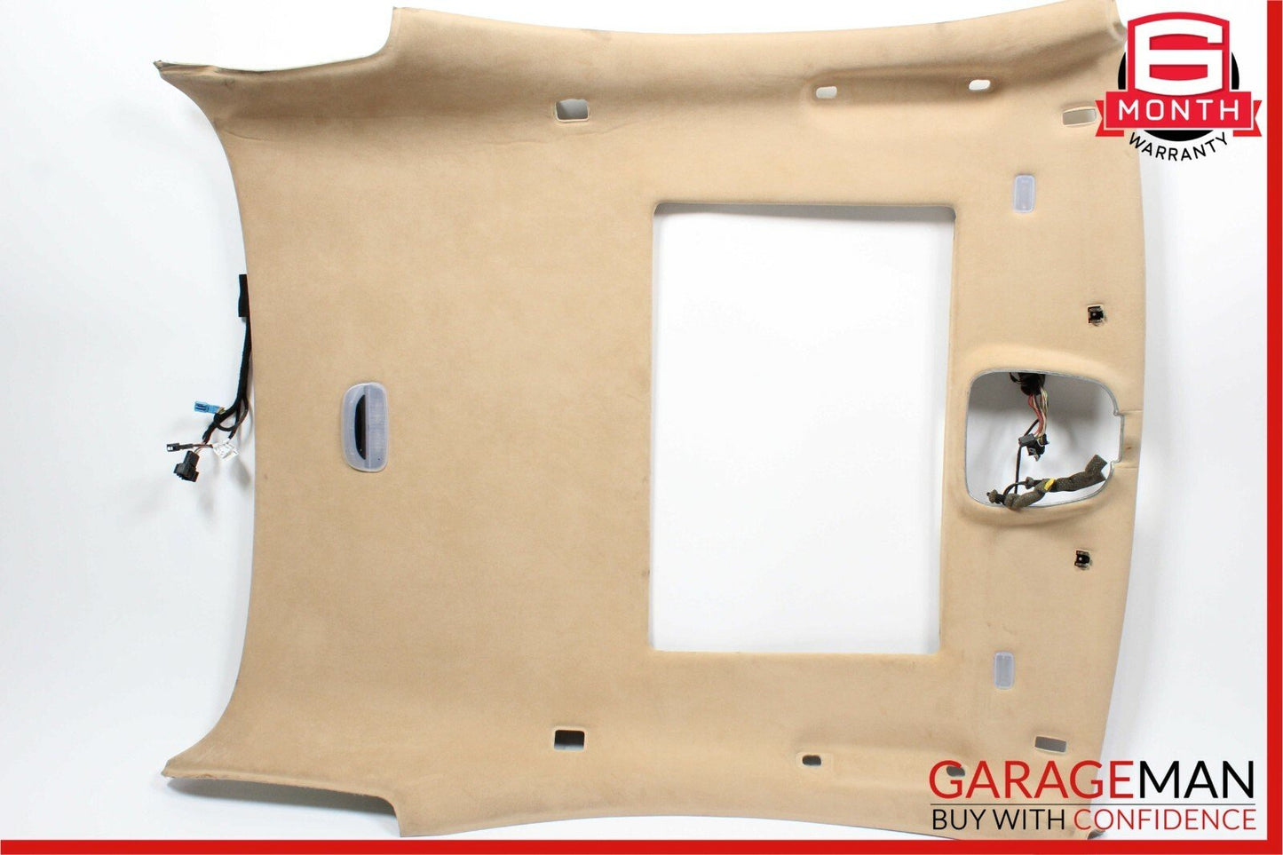 00-06 Mercedes W215 CL55 CL600 Roof Headliner Pillar Trim Assembly Suede OEM