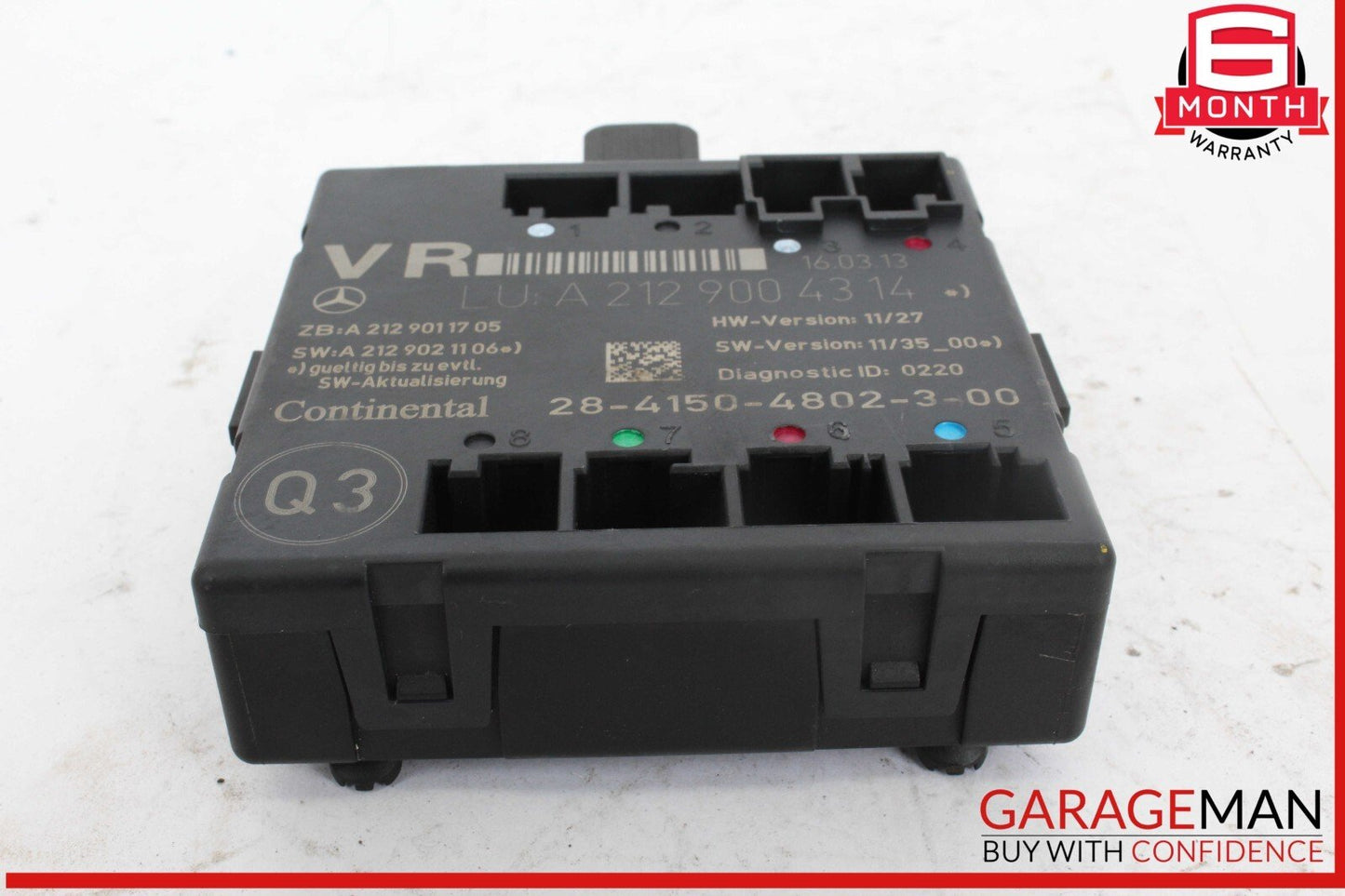 08-18 Mercedes W204 C350 E350 Front Right Side Door Control Module OEM