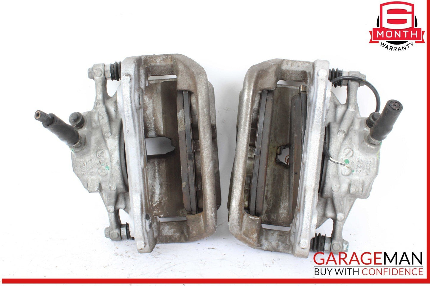 15-20 Mercedes W205 C300 C350e Front Left & Right Side Brake Caliper Set of 2