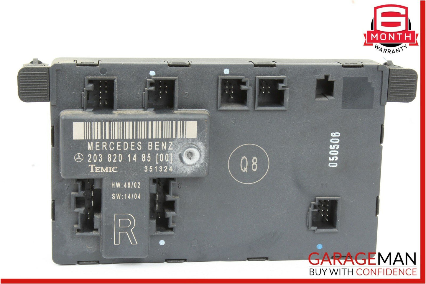 01-07 Mercedes W203 C240 C230 C320 Front Right Door Control Module OEM