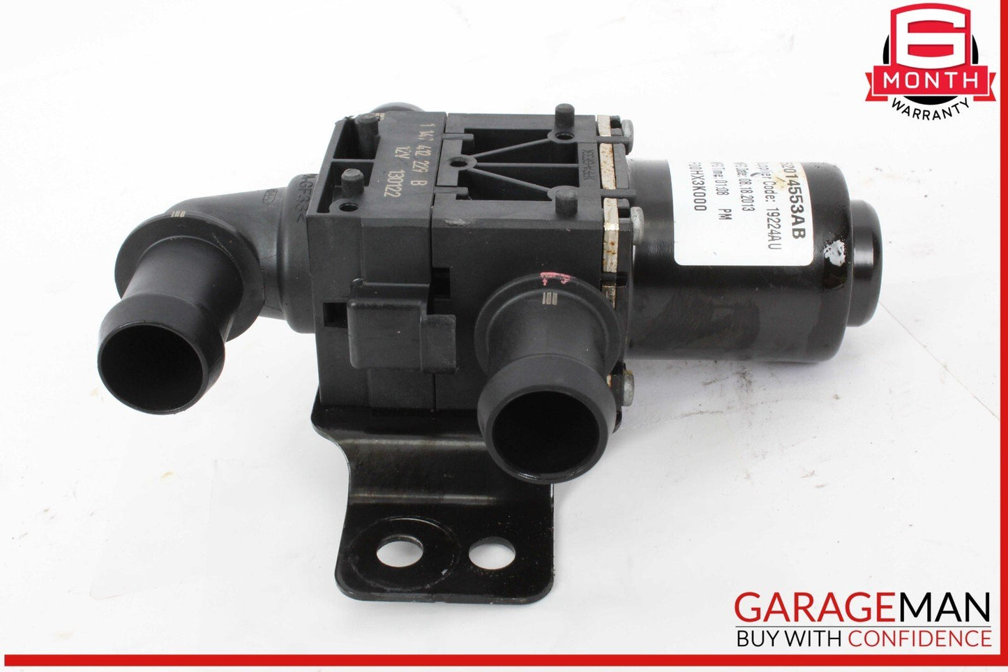 12-15 Fiat 500 Electric 3-Way Coolant Water Pump Valve 52014553AB OEM