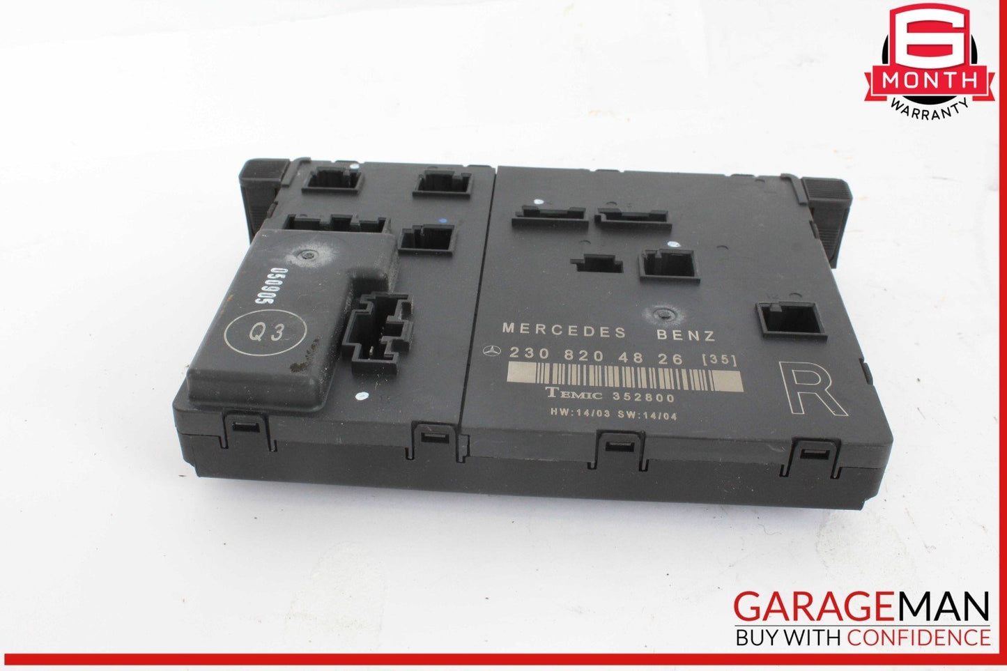 03-12 Mercedes R230 SL500 SL55 SL600 Front Right Side Door Control Module OEM