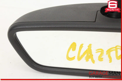14-19 Mercedes W117 CLA250 Front Interior Top Upper Rear View Mirror Black OEM