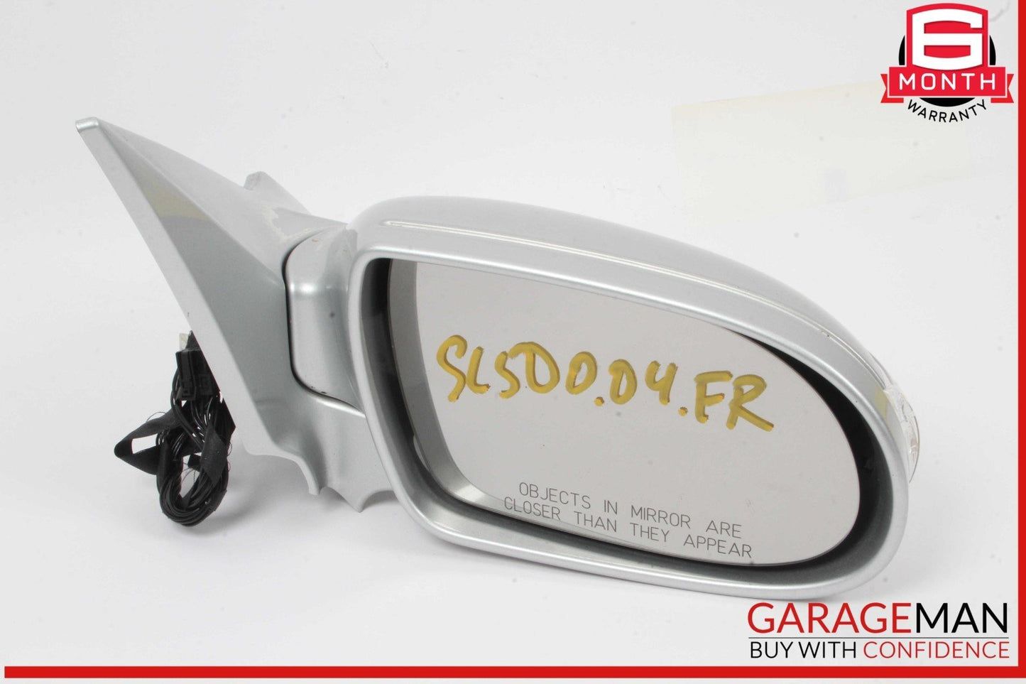 04-08 Mercedes R230 SL500 SL550 Front Right Side Door Rear View Mirror OEM