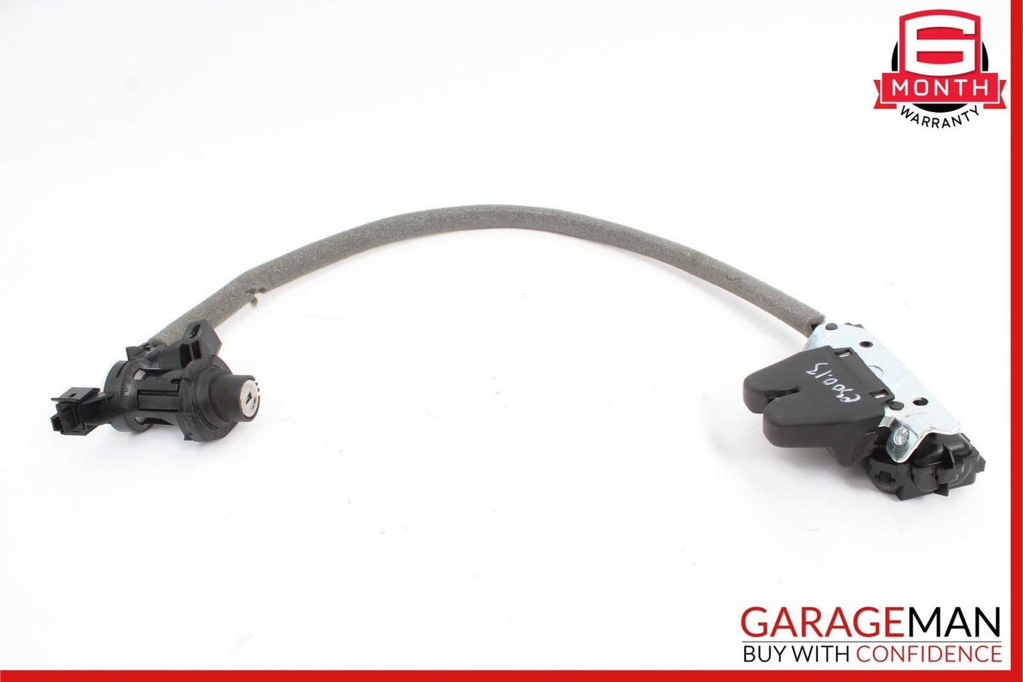 08-15 Mercedes W204 C300 Trunk Lid Lock Latch Actuator w/ Cylinder Mechanism OEM