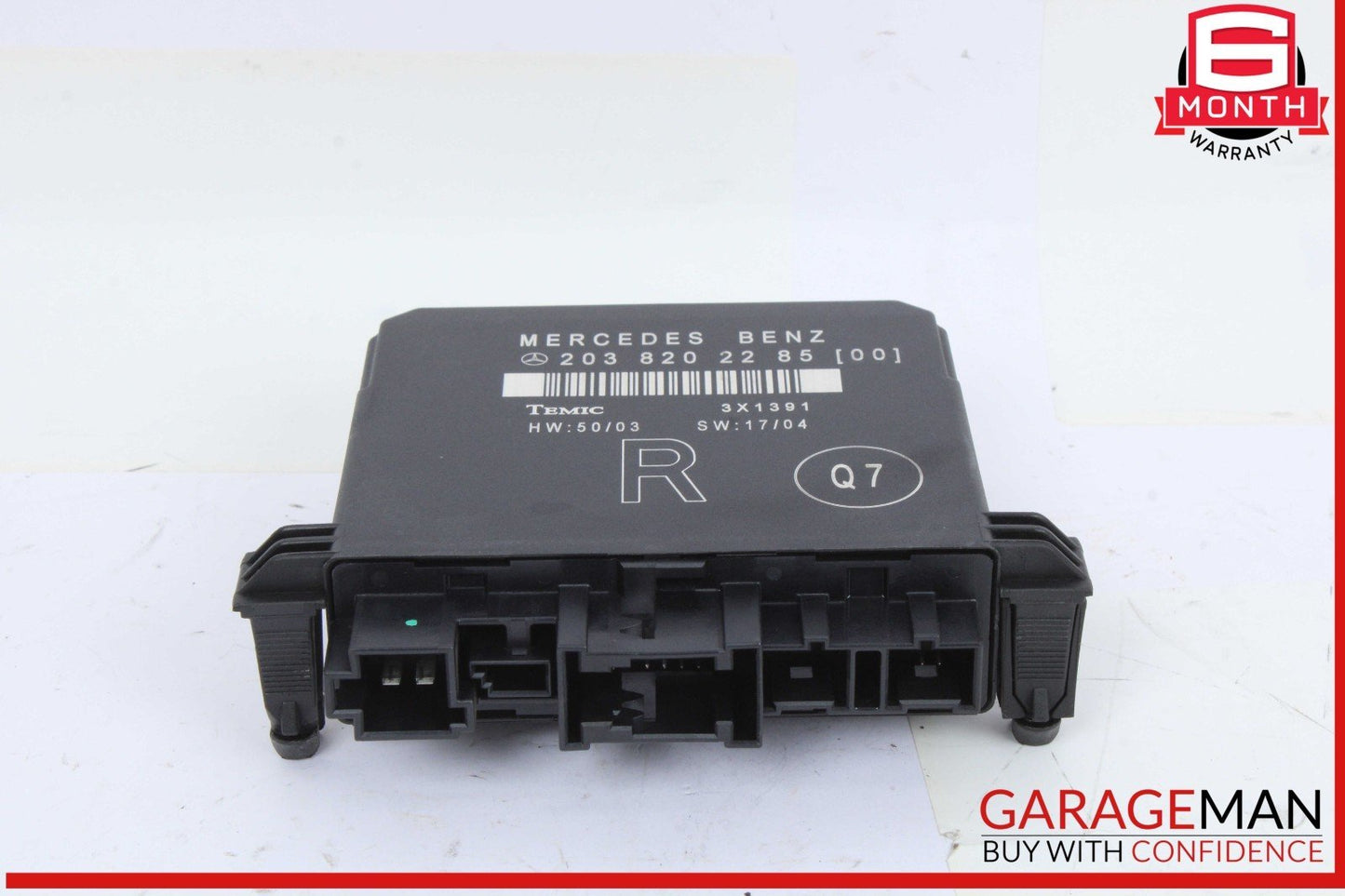 01-07 Mercedes W203 C230 C350 Rear Right Side Door Control Module 2038202285 OEM