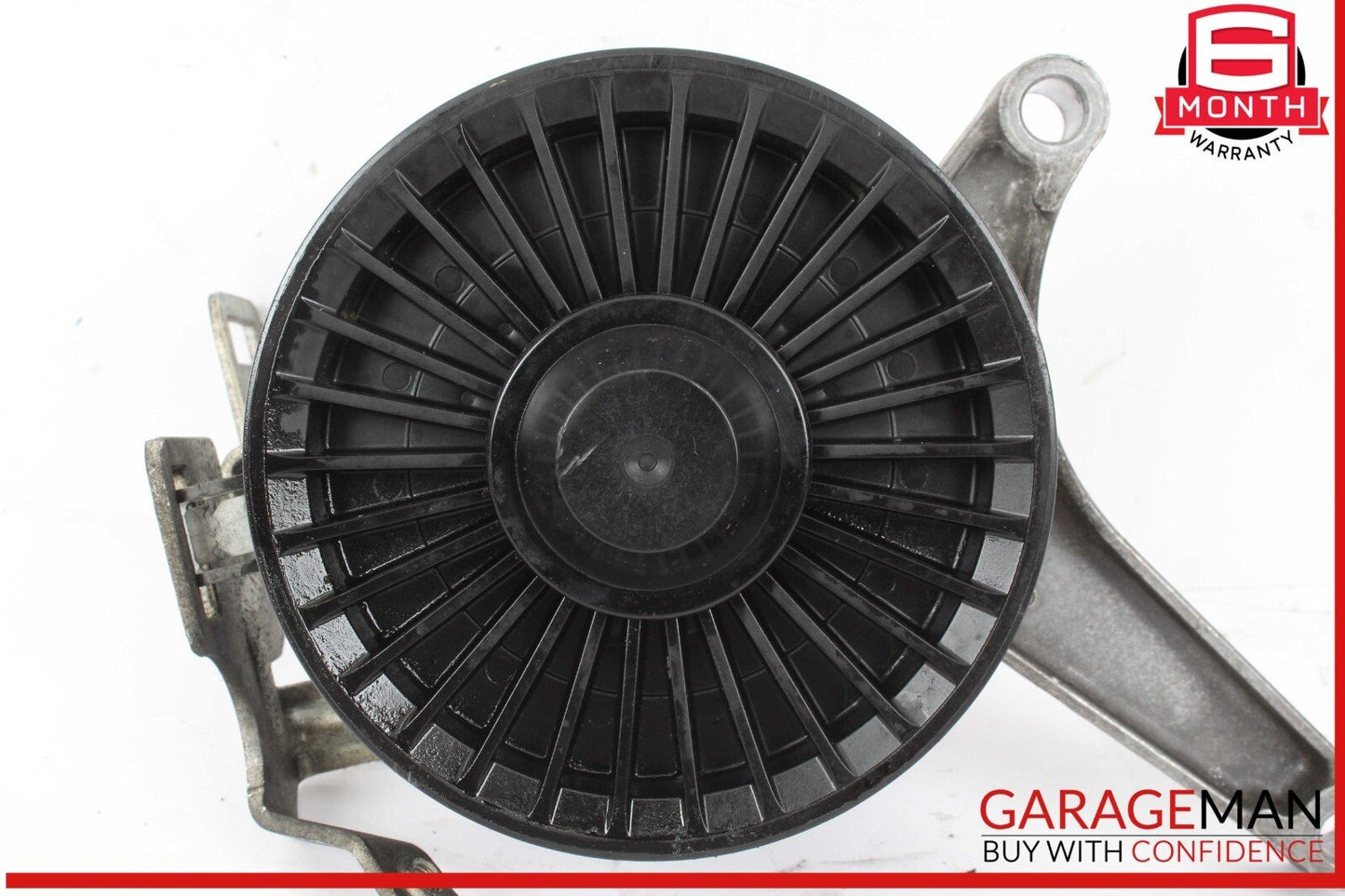 11-20 Mercedes X166 GL450 4MATIC CLS550 V-Belt Tensioner Pulley Mount OEM