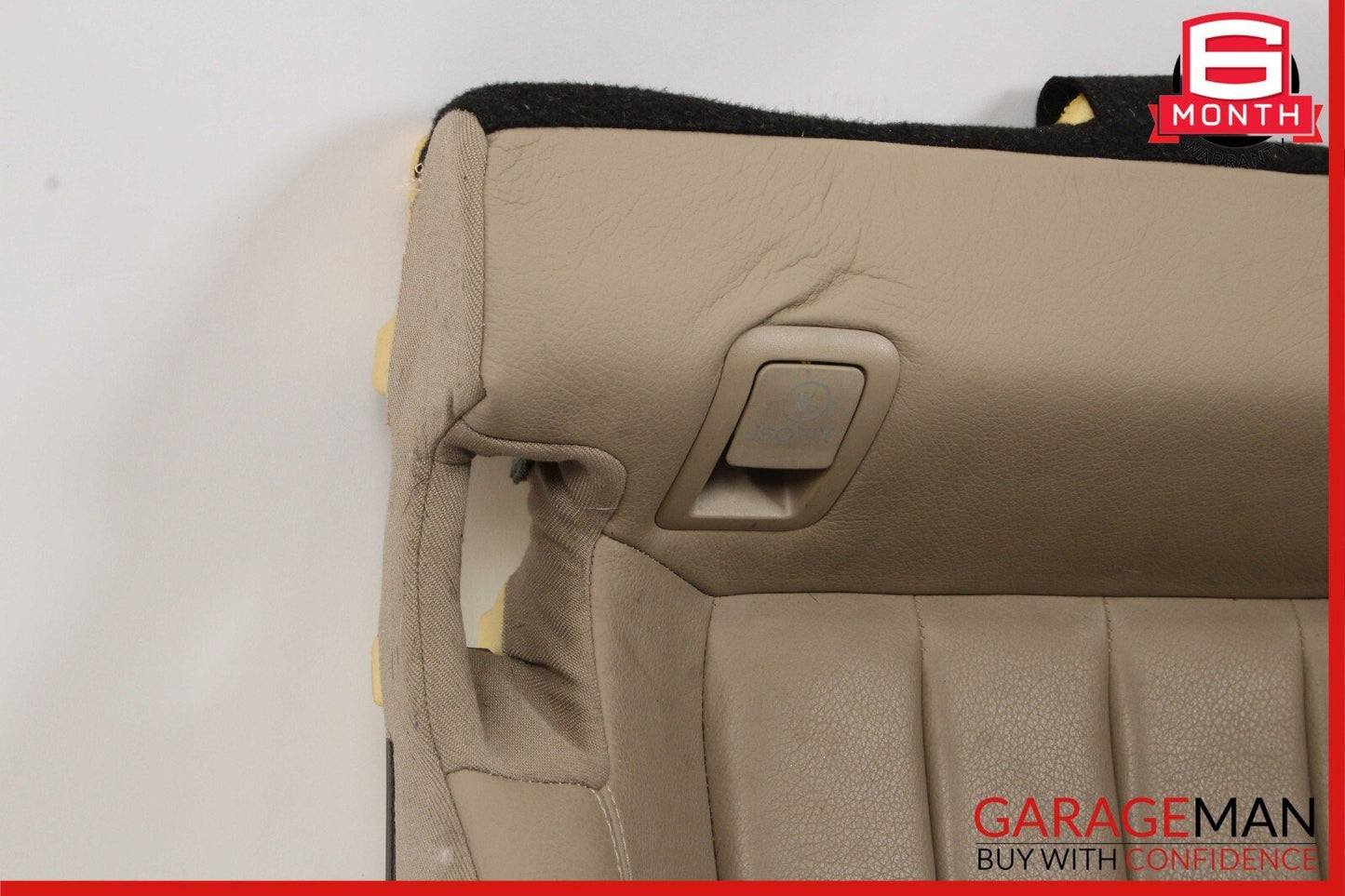12-16 Mercedes W218 CLS500 Rear Left Side Lower Bottom Seat Cushion Beige OEM