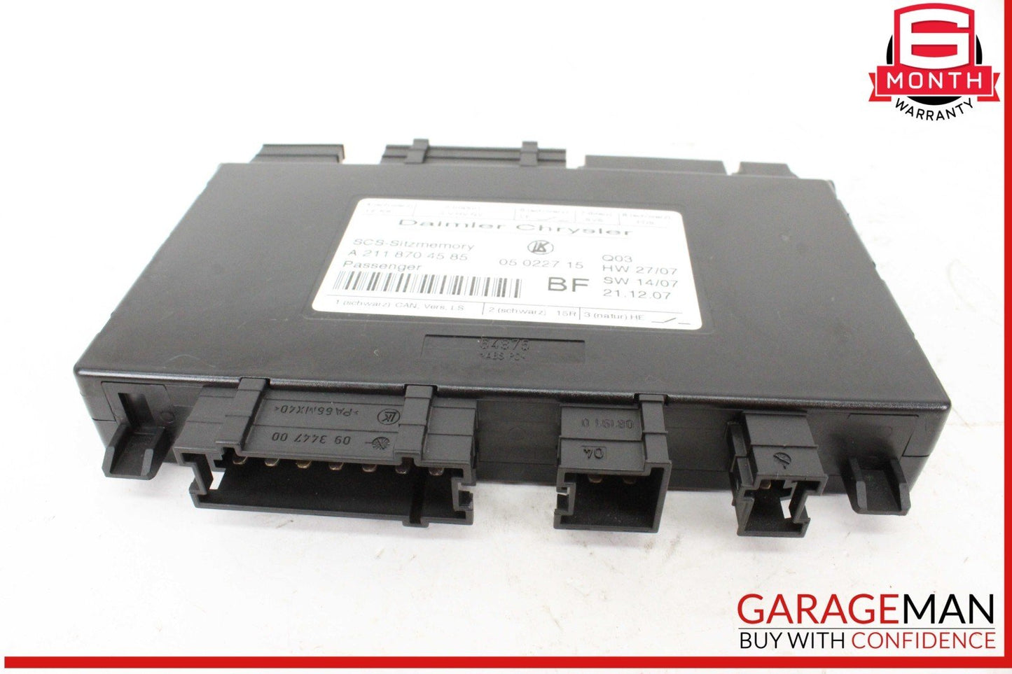 03-12 Mercedes R171 SLK280 E550 ML350 Front Right Side Seat Control Module OEM