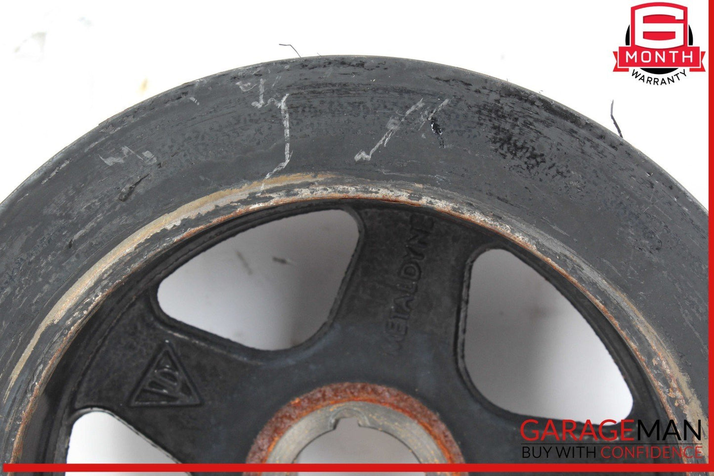 10-16 Porsche Panamera 970 Engine Crankshaft Harmonic Balancer Crank Pulley OEM
