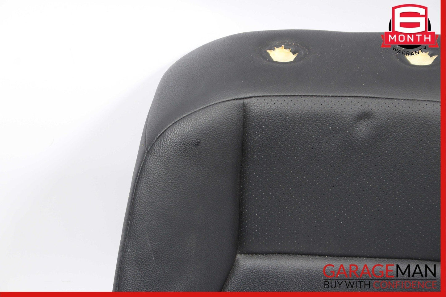 08-14 Mercedes W204 C300 Sedan Front Right Top Upper Seat Cushion Cover Black