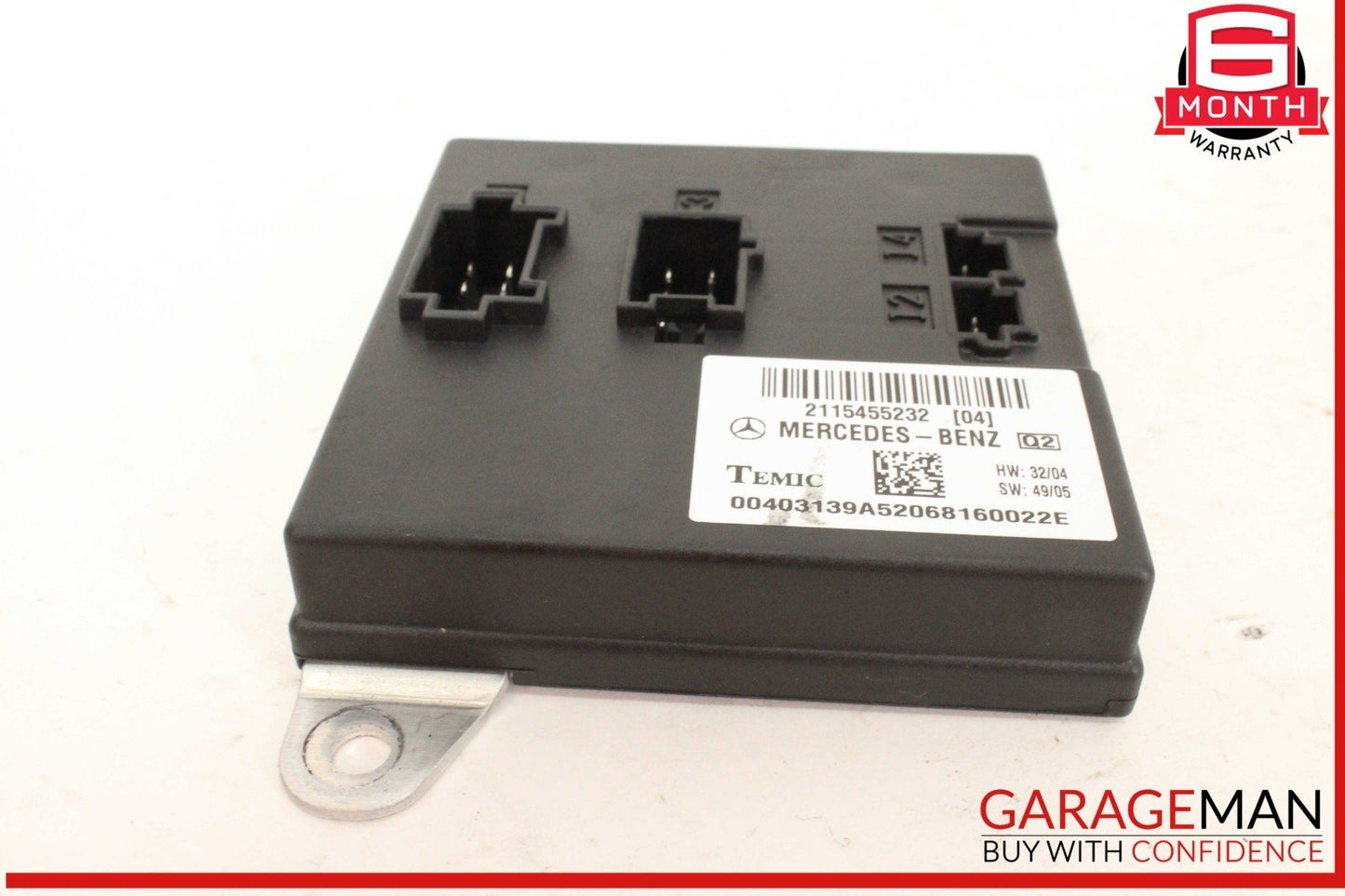 03-11 Mercedes W211 E550 E350 CLS550 Body Control Module Unit BCM 2115455232 OEM