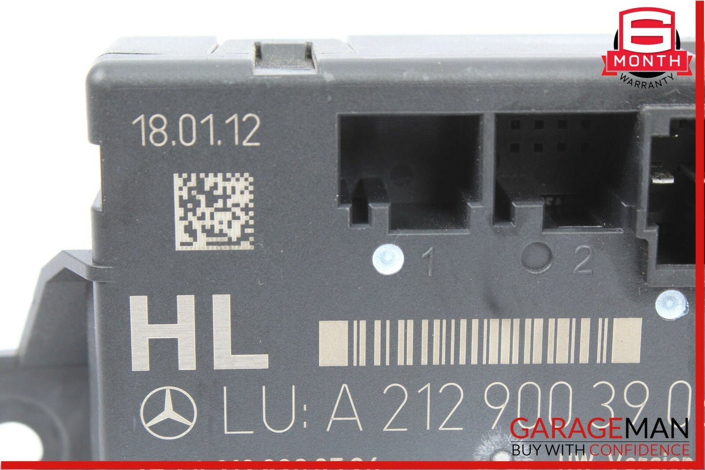 08-14 Mercedes W204 C250 C300 Rear Left Driver Side Door Control Module OEM
