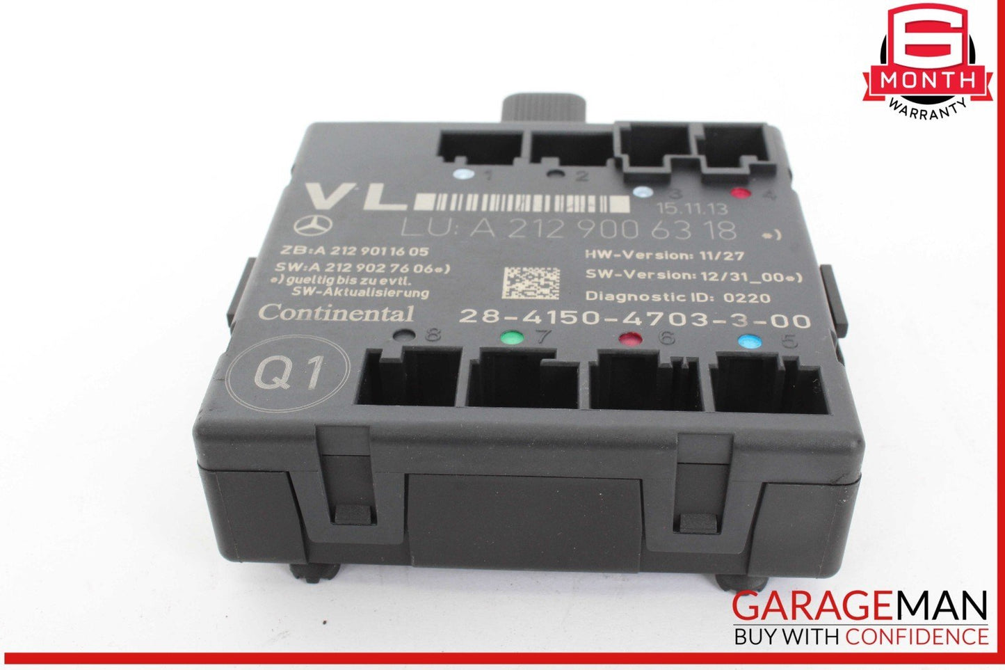 08-18 Mercedes W212 E350 C300 CLS550 Front Left Side Door Control Module OEM