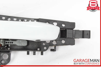 17-24 Audi Q7 Right Passenger Side Exterior Door Handle White 4M0837886A OEM