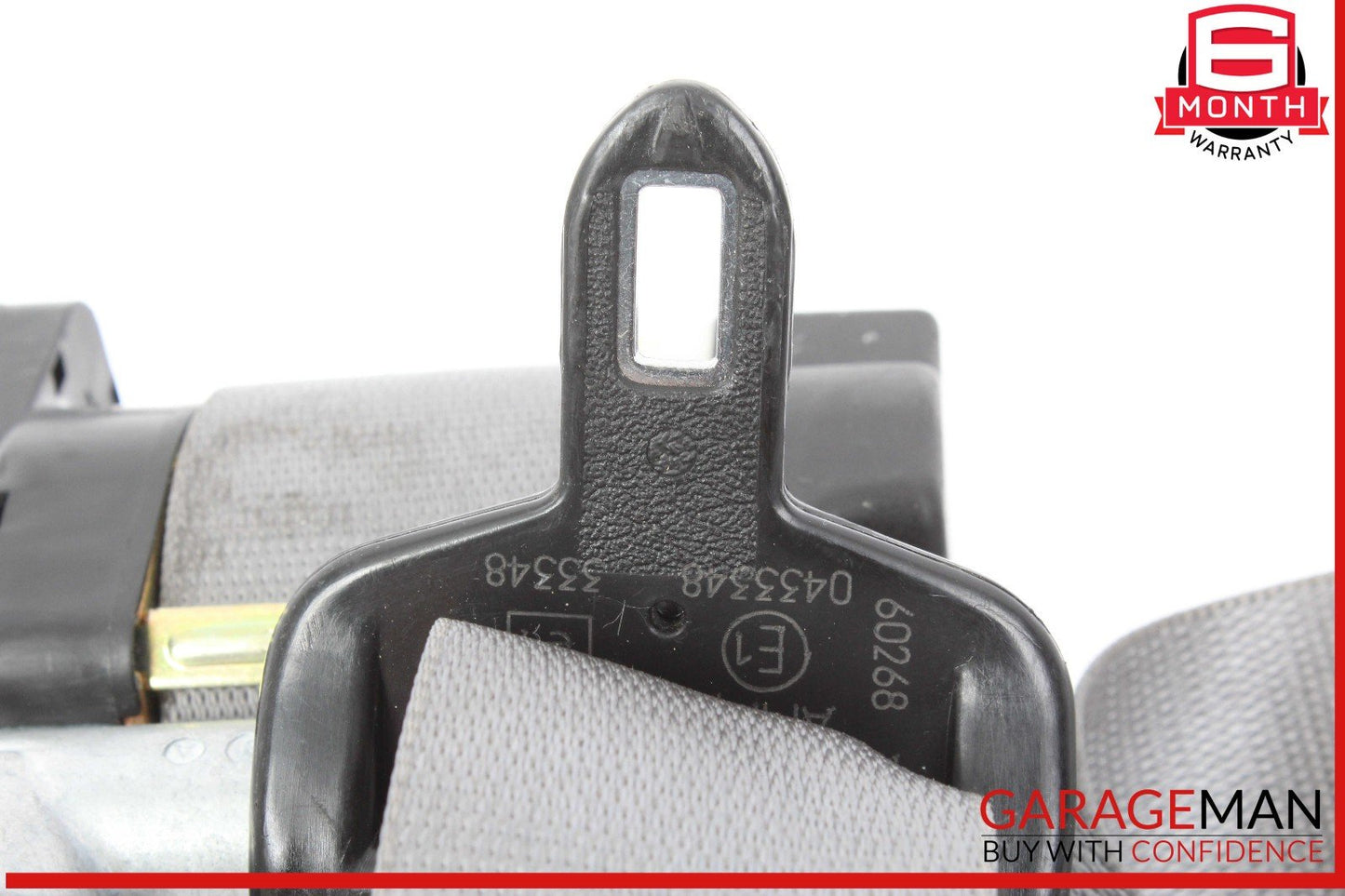 92-95 Mercede W140 500SEL Front Right Seatbelt Seat Belt Retractor Grey OEM