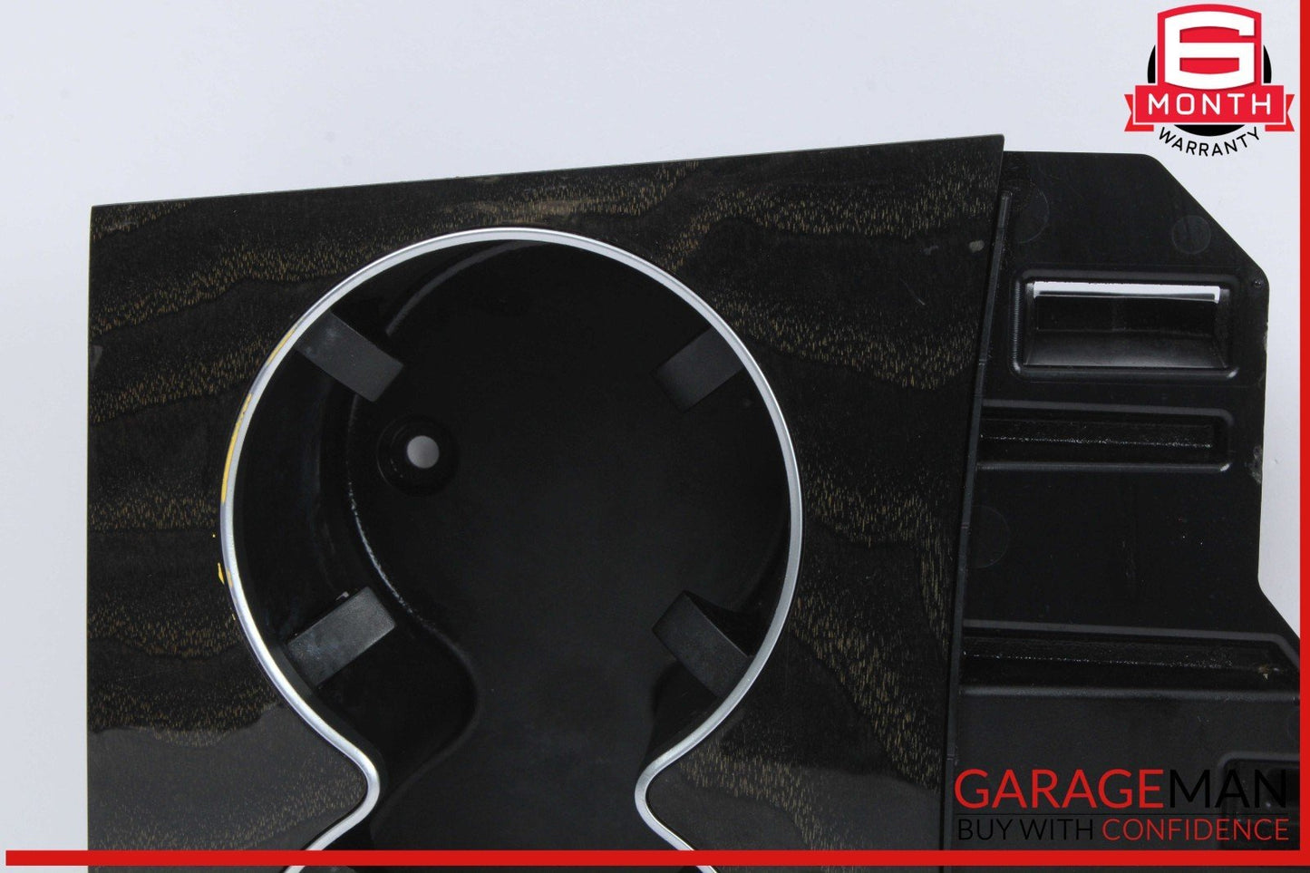 14-17 Mercedes W207 E400 E350 Center Console Cup Holder Compartment Wood OEM