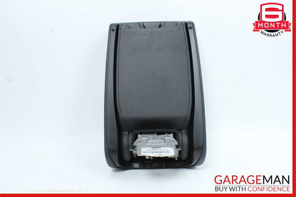 12-18 Audi A7 Center Console Armrest Arm Rest Pad Cover Leather Black OEM