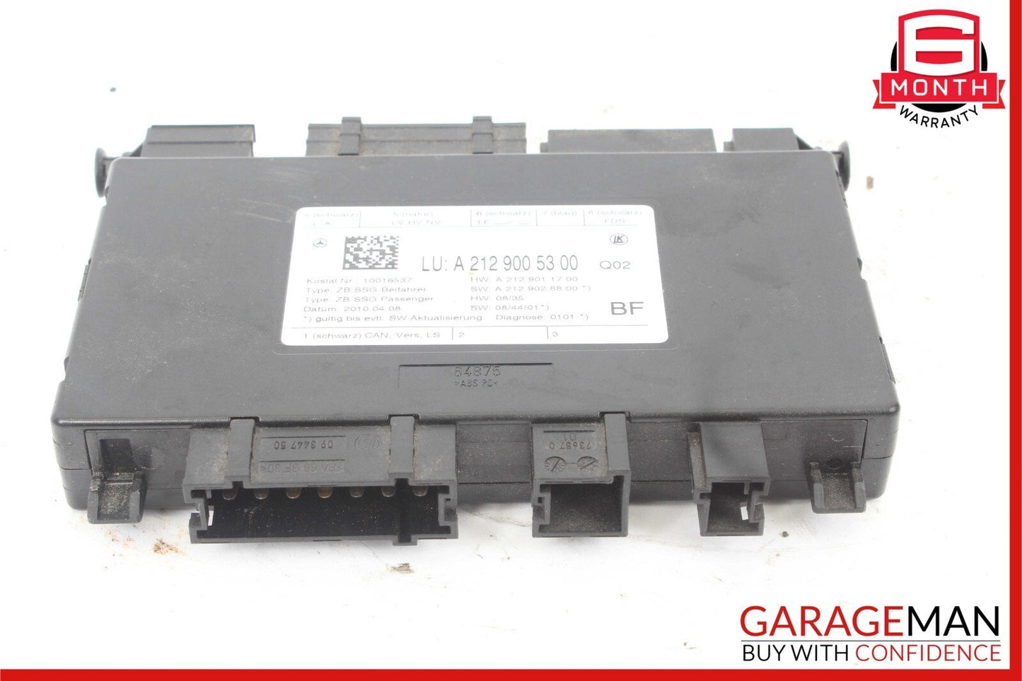 08-17 Mercedes W212 E350 Front Right Passenger Side Seat Control Module Unit OEM