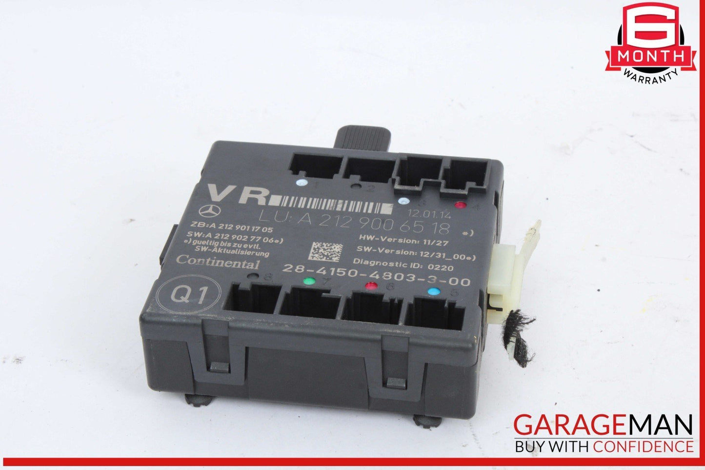 08-18 Mercedes W212 E350 Front Right Passenger Side Door Control Module OEM