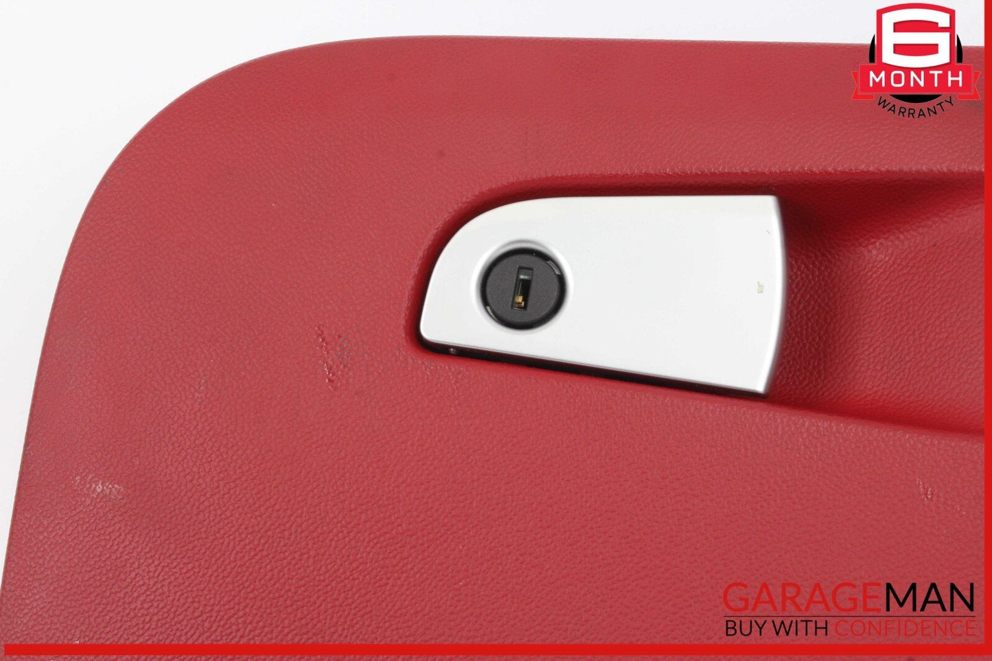 17-22 Alfa Romeo Giulia Dashboard Glovebox Storage Compartment Red OEM