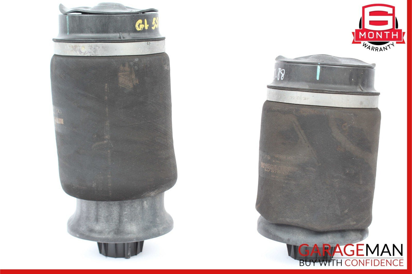 06-19 Mercedes X164 GL450 GL550 Rear Left & Right Air Suspension Bag Shock Set