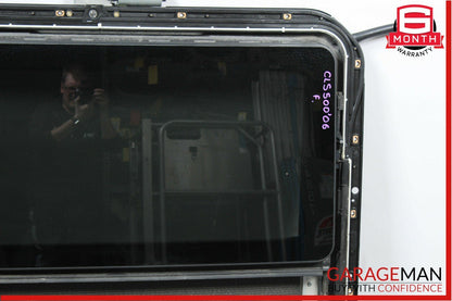 06-11 Mercedes W219 CLS500 Sunroof Sun Roof Panel Glass Frame Rail Assembly