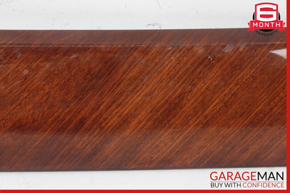 03-13 Maserati Quattroporte M139 Front Left Side Door Panel Trim Panel Wood OEM