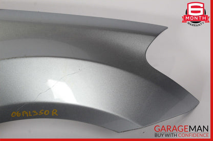 06-11 Mercedes W164 ML350 ML550 Front Right Side Wing Fender Panel Lazurite Blue