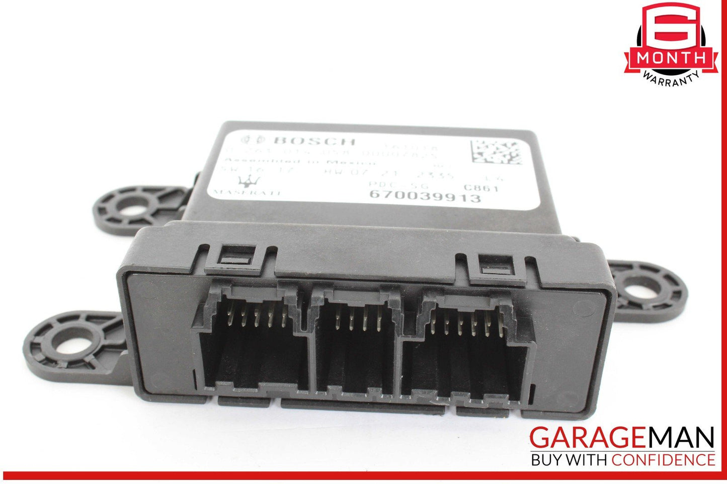 14-17 Maserati Ghibli Parking Park Sensor PDC Control Module Unit 670039913 OEM
