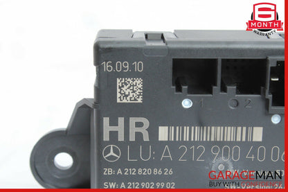 08-14 Mercedes W212 E350 C300 Rear Right Passenger Side Door Control Module OEM